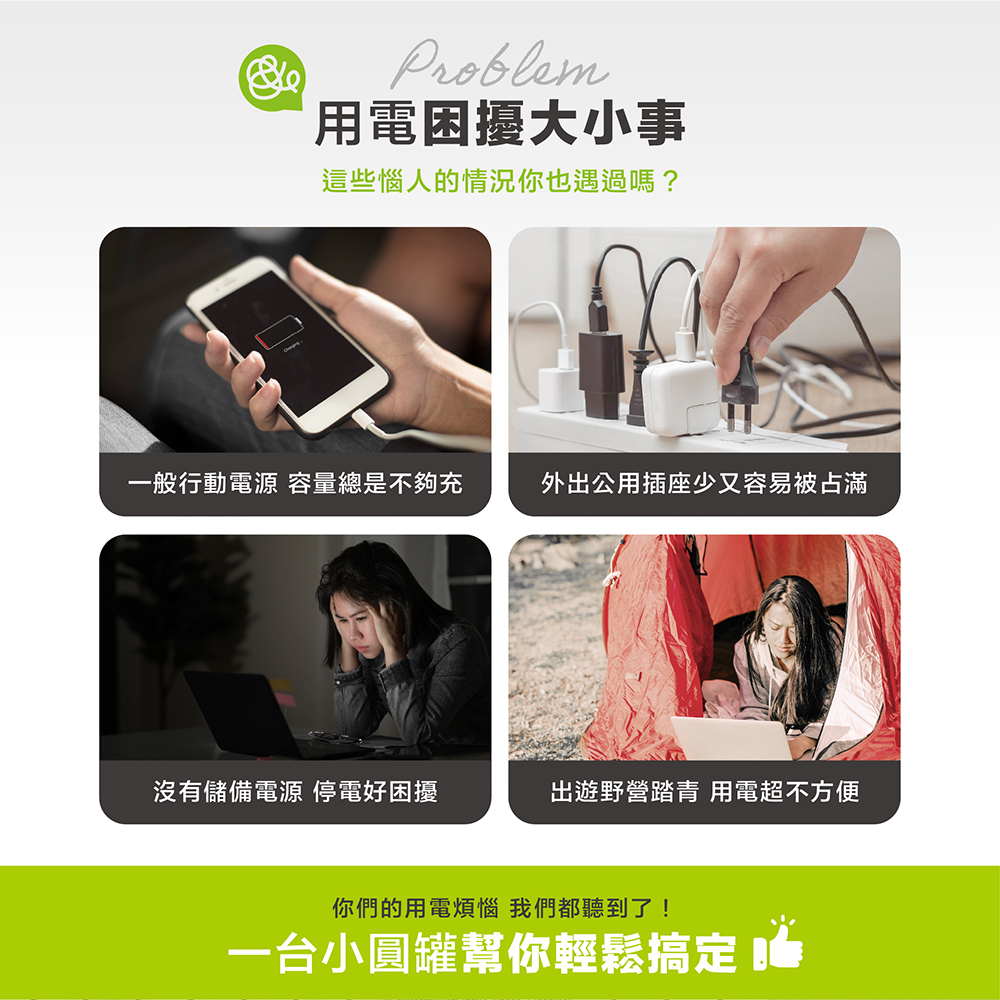 【omars】｜AC攜帶式交直流行動電源
			                  