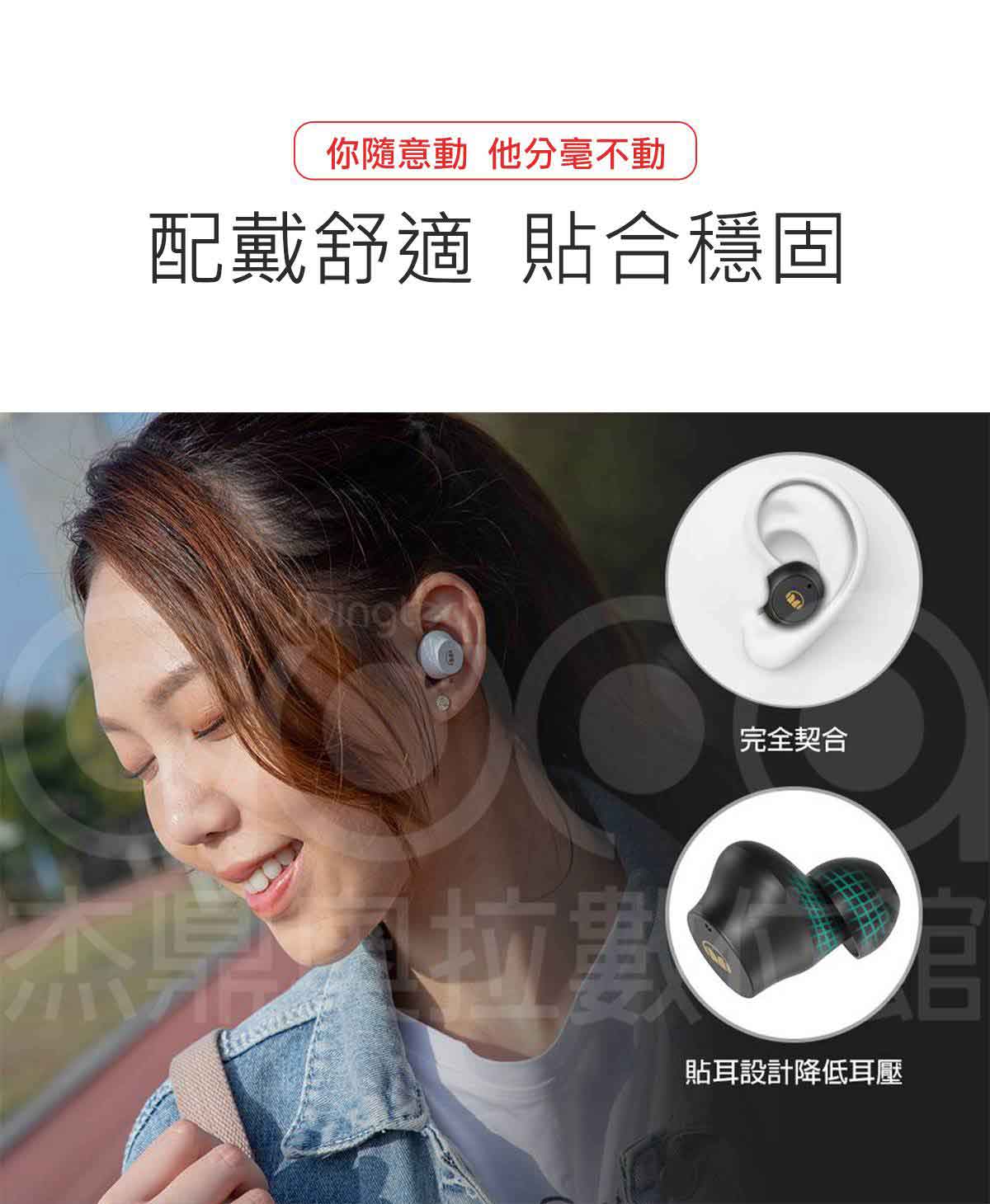 Monster N-Lite 200 AirLinks 真無線藍牙耳機:森林綠