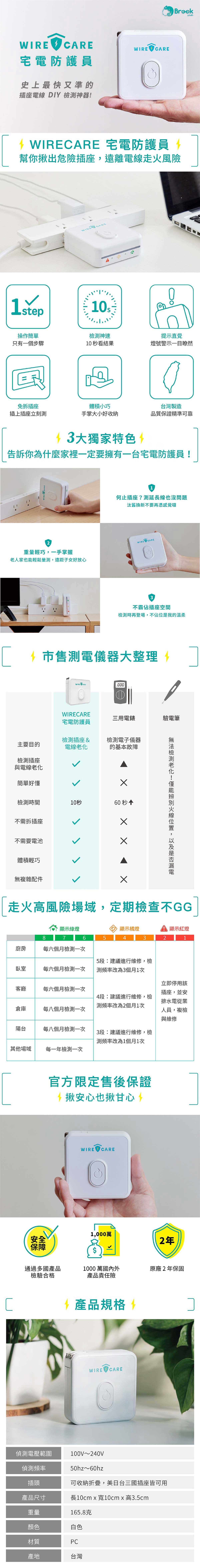 Brook Livin｜WIRECARE宅電防護員