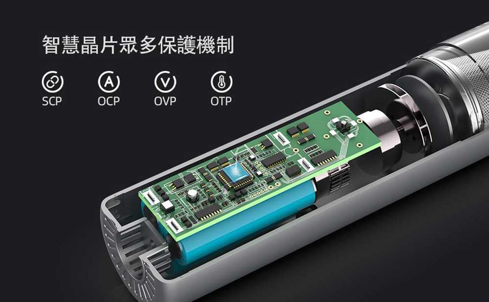 【Brigii】 M1 手持式無線吸塵器:安全裝置 Brigii M1 手持式無線吸塵器