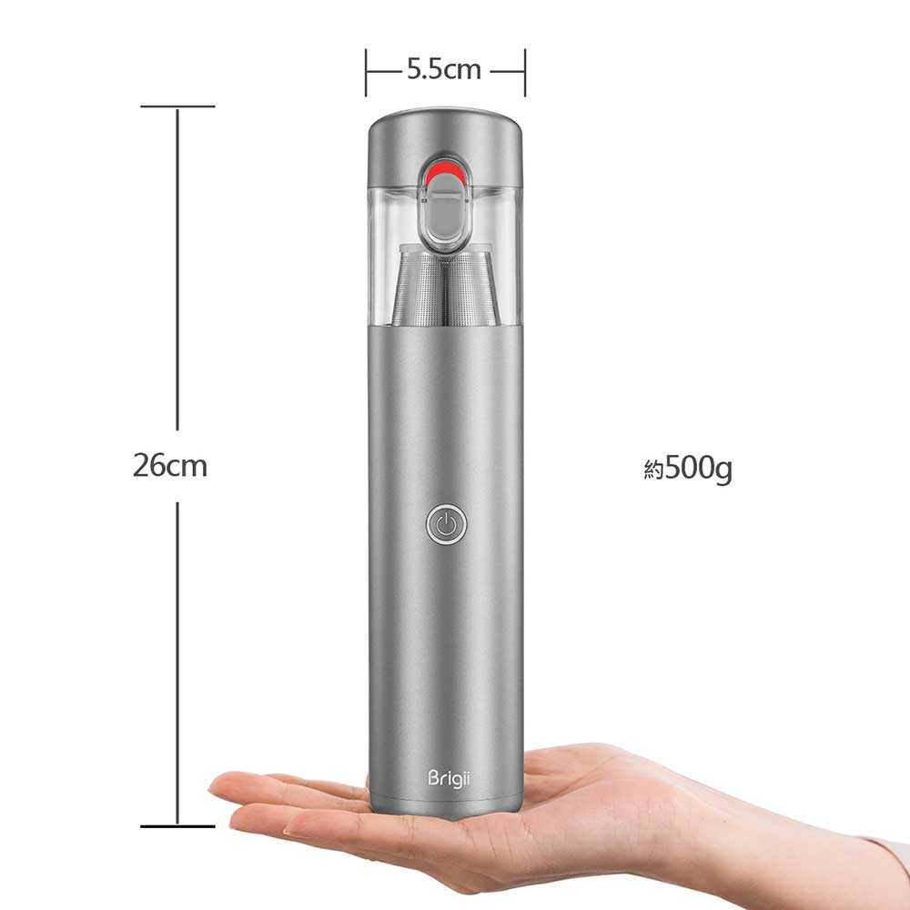 【【Brigii】 M1 手持式無線吸塵器:極小尺寸-僅約500g Brigii M1 手持式無線吸塵器